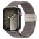 Dux Ducis Mixture Pro Bracelet Nylon pour Apple Watch Fermeture magnétique - 49/46/45/44 mm - Clay