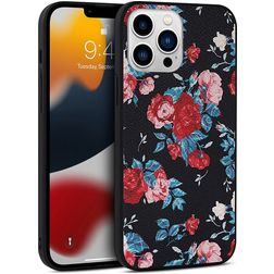 Mobigear Flowers iPhone 14 Plus Plastique rigide Coque arrière - Model 2