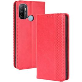 Mobigear Sensation Housse OPPO A53s Etui Porte-Monnaie - Rouge