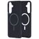 Mobiparts Slim Line Samsung Galaxy A57 MagSafe Plastique rigide Coque arrière - Onyx Black