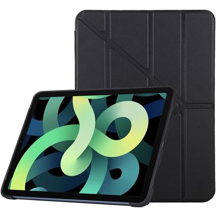 Mobigear Origami Coque iPad Air 5 (2022) Etui - Noir