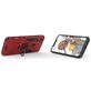 Mobigear Armor Ring Coque Xiaomi Mi 8 Coque arrière Rigide Anti-Chocs avec Anneau-Support - Rouge