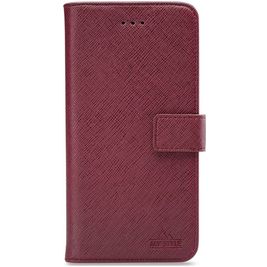 My Style Flex Wallet Housse Samsung Galaxy A03s Etui Porte-Monnaie - Bordeaux