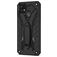 Mobigear Armor Stand Coque Realme C21Y Coque arrière Rigide Anti-Chocs avec Support Amovible - Noir