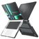 Mobigear Shockproof Pro MacBook Pro 14 pouces (2021-2026) Coque rigide pour MacBook - Noir - Modèle A2442 / A2779 / A2918 / A2992 / A3401 / A3112 / A3434 / A3427 / A3426