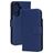 Mobiparts Wallet Housse Samsung Galaxy A27 Etui en Cuir Véritable Porte-Monnaie - Bleu