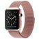 Mobigear Loop Bracelet Milanais Apple Watch Fermeture magnétique - 49/46/45/44 mm - Rose doré