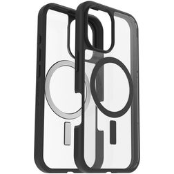 Otterbox React Coque iPhone 16 MagSafe Coque arrière Rigide Anti-Chocs - Transparent / Noir