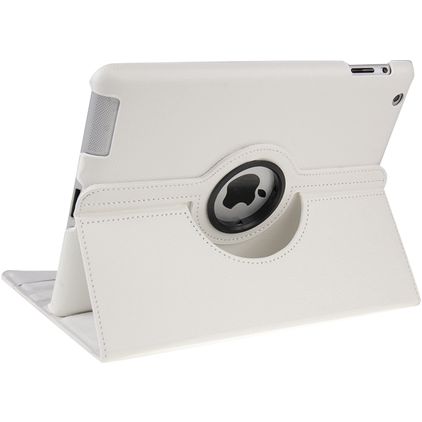 Mobigear DuoStand Coque iPad 2 (2011) Etui Rotatif - Blanc