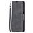 Mobigear Excellent Housse Samsung Galaxy A12 Etui Porte-Monnaie - Noir