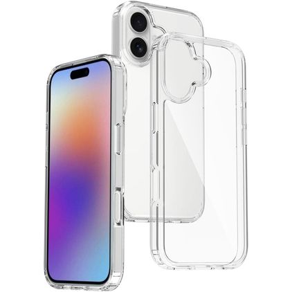 Mobigear Crystal Coque Transparente iPhone 17 Coque arrière Rigide - Transparent
