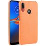 Mobigear Croco Coque Motorola Moto E6 Plus Coque arrière - Orange