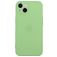 Mobigear Colors Coque iPhone 15 Plus Coque arrière en TPU Souple - Vert