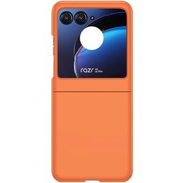 Mobigear Colors Coque Motorola Razr 40 Ultra Coque arrière Rigide - Orange