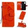 Mobigear Butterfly Housse Samsung Galaxy A71 Etui Porte-Monnaie - Orange