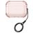 Mobigear Crystal Clip Coque Apple AirPods Pro 3 en en TPU Souple - Rose