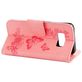 Mobigear Butterfly Housse Samsung Galaxy S8 Etui Porte-Monnaie - Rose