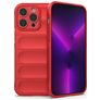 Mobigear Bumpy Coque iPhone 14 Pro Max Coque arrière en TPU Souple - Rouge