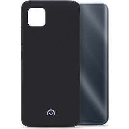 Mobilize Rubber Gelly Coque Realme C11 (2021) Coque arrière en TPU Souple - Matt Black