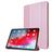 Mobigear Tri-Fold Gel Coque iPad Pro 11 Pouces (2022) Etui en TPU,Similicuir - Rose doré