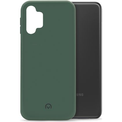 Mobilize Rubber Gelly Coque Samsung Galaxy A13 4G Coque arrière en TPU Souple - Matt Green