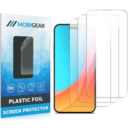Mobigear iPhone 16 Pro Protection d'écran Film - Compatible Coque (Lot de 3)