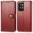 Mobigear Snap Button Housse Realme GT2 Pro Etui Porte-Monnaie - Rouge