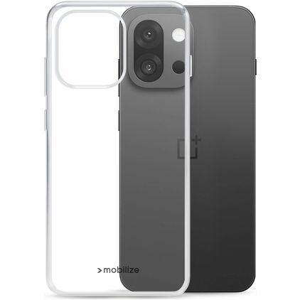 Mobilize Gelly Coque Transparente OnePlus 13S Coque arrière en TPU Souple - Transparent