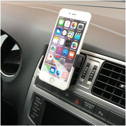 Mobigear Essentials Support Voiture Grille de ventilation Pince Universel - Noir