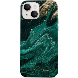 Burga Tough Coque iPhone 14 Coque arrière Rigide Anti-Chocs - Emerald Pool