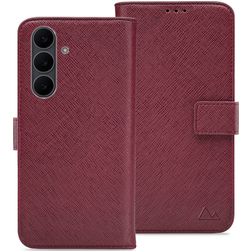 My Style Flex Wallet Housse Samsung Galaxy S25 FE Etui Porte-Monnaie - Bordeaux