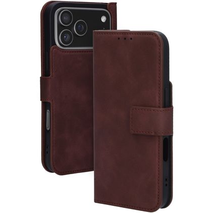 Mobiparts Classic Wallet Housse iPhone 17 Pro Max MagSafe Etui - Velvet Red