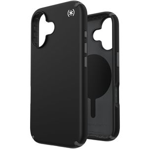 Speck Presidio2 Pro Coque iPhone 16 MagSafe Coque arrière Rigide Anti-Chocs - Noir