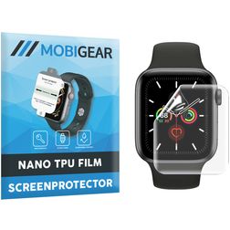 Mobigear Apple Watch - 44 mm Hydrogel TPU Protection d'écran - Compatible Coque