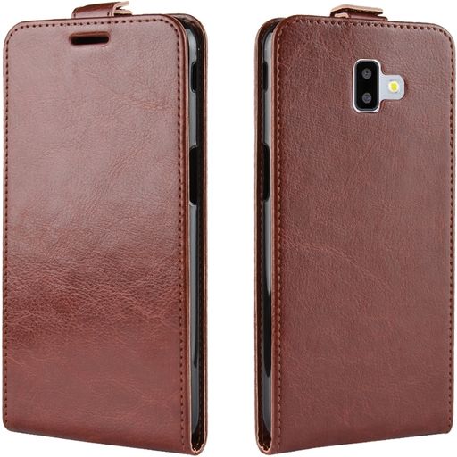 Mobigear Samsung Galaxy J6 Plus Étui à rabat - Marron