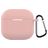 Mobigear Colors Coque Apple AirPods 4 Coque en Silicone Souple - Rose