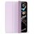 Decoded Textured Slim Coque iPad Pro 11 Pouces (2024) Etui en Silicone Souple - Lavande