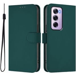 Mobigear Urban Wallet Housse OPPO Reno 12 Pro Etui Porte-Monnaie - Vert