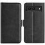 Mobigear Slim Magnet Housse Google Pixel 8a Etui Porte-Monnaie - Noir