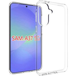 Mobigear Basic Coque Transparente Samsung Galaxy A37 Coque arrière en TPU Souple - Transparent