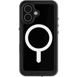 Ghostek Nautical Slim Coque iPhone 16 MagSafe Coque arrière Imperméable Rigide Anti-Chocs - Noir
