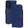 Mobiparts Wallet Housse Samsung Galaxy A27 Etui en Cuir Véritable Porte-Monnaie - Bleu