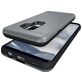 Mobigear Card Coque Samsung Galaxy S9 Plus Coque arrière Rigide Anti-Chocs avec Porte-Cartes - Gris