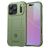 Mobigear Rugged Shield Coque iPhone 18 Pro Coque arrière en TPU Souple Anti-Chocs - Vert
