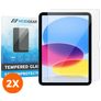 Mobigear iPad 11 (2025) Verre trempé Protection d'écran - Compatible Coque (Lot de 2)