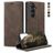 CaseMe 013 Housse Samsung Galaxy S26 Plus Etui Porte-Monnaie - Coffee