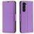 Mobigear Excellent Housse Samsung Galaxy S23 Plus Etui Porte-Monnaie - Violet