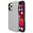 Mobigear Antislip iPhone 12 Pro Max Plastique rigide Coque arrière Antichoc - Argent