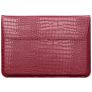 Mobigear Envelope Croco Pochette Ordinateur portable 15 - 16 Pouces Housse ordinateur - Rouge