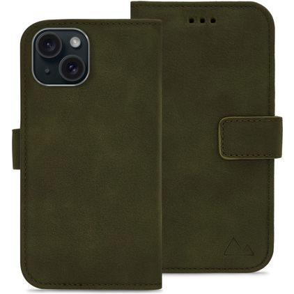 My Style Flex Wallet Housse iPhone 13 Etui Porte-Monnaie - Forest Green